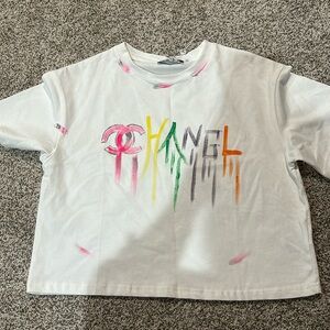 Chanel Crop Tshirt